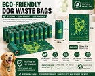 Dog Poop Bags 270 Count 13x9 Leak Proof Thick Unscented Refill Roll