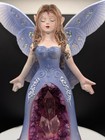 Crystal Fairy Backflow Incense Burner Withled Lights