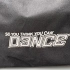 So You Think You Can Dance Sytycd Embroidered Duffel Black Dance Bag Overnight 