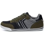 Alpine Swiss Liam Mens Fashion Sneakers Suede Trim Low Top Lace Up Shoes 15