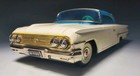 1960 Chevrolet Impala Marusan  iy  12 In Tin Friction Car Japan- Near Mint lqqk 