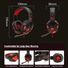 3 5mm Wired Gaming Headset W  Mic Stereo Bass Headphones Ps4 Ps5 Xbox Pc