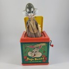 Vintage Mattel 1976 Bugs Bunny Music Box Works Jack In The Box