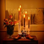 Vincigant 4pcs 5 Arm Acrylic Candelabra For Table Wedding Centerpiececrystal