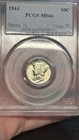 1944 Ms66 Mercury Dime Pcgs