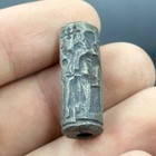 Ancient Near Eastern Bronze Bead With Intaglio