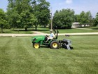 Pto Aerator   Seeder By First Products-- Ua40 Aera-vator With Seed Box   Roller