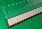 35  Acrylic Display Case Box For Ocean Liner Cruise Ships Collectibles Wood Base