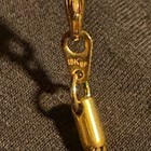 Gold Chain With Angel Pendent
