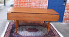 English Antique Pine Drop Leaf  Table   Kitchen Table  dining Table