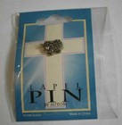 Autom New Religious Lapel Hat Scarf Gift Pin 1 2  Silver Tone Lamb Of God  a