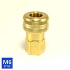 Foster 6 Series Brass Quick Coupler 3 4 Body 3 4 Npt Air Hose And Water Fittings