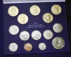 100 - 2012 Mint Set  Complete  28 Total Coins 14 Each From  p  And  d  Mints 