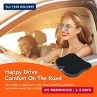 Lofty Aim Car Seat Cushion  Comfort Memory Foam Car Cushions For Driving  gray 