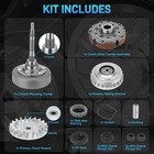 Wet Clutch Housing Primary Sheave Kit For 02-07 Yamaha Rhino 660 Rhino Grizzly