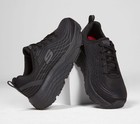 Max Cushioning Skechers Work Shoes Women Black Slip Resistant Memory Foam 108016