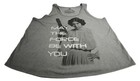 Disney Star Wars Princess Leia  may The Force Be With You  Tank Top Xl T0240