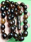 Antique Old Brown Damari Bakelite  Islamic  Worry Prayer 33 Beads 66g              R70