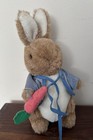 Vintage Bunny Eden Peter Rabbit Stuffed Animal Plush  9    Beatrix Potter 1980 s