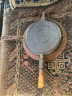 Brighton Antique Waffle Maker Cast Iron 8-9 With Base