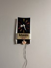 Vintage Schmidt s  Of Philadelphia Light Beer Lighted Pendulum Clock Dead Bulb