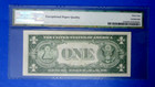 1935 C  1 Silver Certificate Pmg Choice Uncirculated 64 Epq   Fr  1612