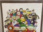 Vintage1998 South Park Cast Of Characters Comedy Central Large Poster Cartoon