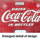 Vintage Coca-cola Fridge Wrap     Retro Vending Machine Peel   Stick Decal