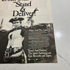 Giant 11by14 5  Magizine Ad Flyer F h Adam Ant Stand And Deliver 1981