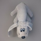 Lot 3 Vtg Tonka Pound Puppies 18  1985 Stuffed Plush Puppy Dog Gray brown black
