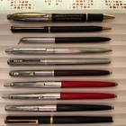 Lot Of Vintage Pens Ball Point And Pencils - Sheaffer Waterman Reynolds Etc