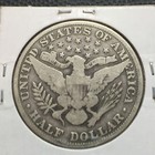 1913-p   Vg    Barber Half Dollar   Ly And Part It    Key Date    Combined Ship