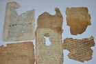 17 19th Ce Collection Of 6 Hebrew Manuscripts Jewish Judaica                                    