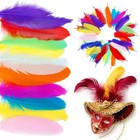 Wholesale 50 100pcs Beautiful Goose Feathers Wedding Craft Diy 4-6inches 10-15cm