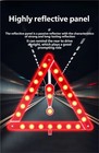 Foldable Warning Triangle Car Roadside Safety Reflector Vehicle Truck