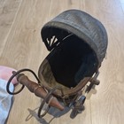 Antique Victorian Doll Wicker Carriage Buggy Stroller 