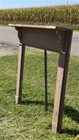 Antique Fireplace Mantel Surround  53x54 25  Architectural Salvage  Rustic  A159