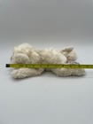 Fao Schwarz Plush Lab Labrador Puppy 10  Cream White Dog Fuzzy Shaggy Laying