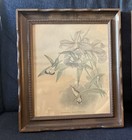 2 Vintage Hummingbird Framed Art Lithographs By John Gould Botanicals 13 5x11 5 