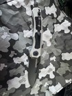 Heretic Knives Wraith V4 Manual Blizzardworn  Clip Point Folding Knife Aluminum 