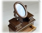 Vintage 1970s Concord Dresser W Oval Mirror  5268 Dollhouse Miniatures 1 12