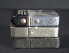 Vintage Metal Lighters Lot Of 3  cb6 