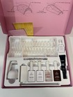Beetles Tipex Instant Apex Full Cover Nail Tips Kit Stiletto Medium Clear W box