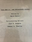 Script Star Trek Ii  The Undiscovered Country Rare Revised Final Draft 1982