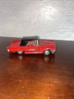 Vintage 1960 Thunderbird Friction Red Tin Car Made In Japan