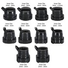 100pcs Strain Relief Cord Assortment Cable Bushing Boot Sleeve