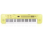 Rockjam 49 Key Usb Keyboard Piano With Lessons   Compact  Lemon Sherbert 