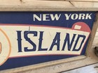 Antique Style Coney Island Blue Brooklyn Ny Advertising Home Decor Sign 12x48
