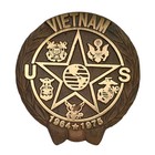 Vietnam War Veteran Grave Marker - In Cast Bronze