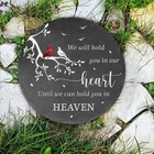 Cadinal Memorial Stone Plaque - Grave Stone Slate Marker Headstone Gift
